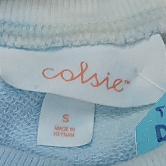 Colsie Tie Dye Pullover Cropped Sweatshirt - Picture 11 of 15